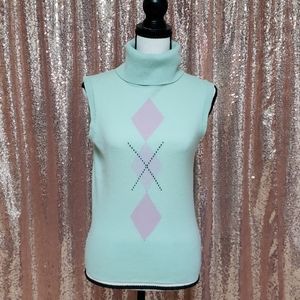 Bebe Sleeveless Turtleneck